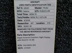 Aspen Avionics Flight Display
