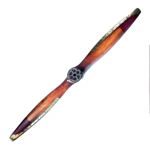 Classic vintage wood aircraft propeller